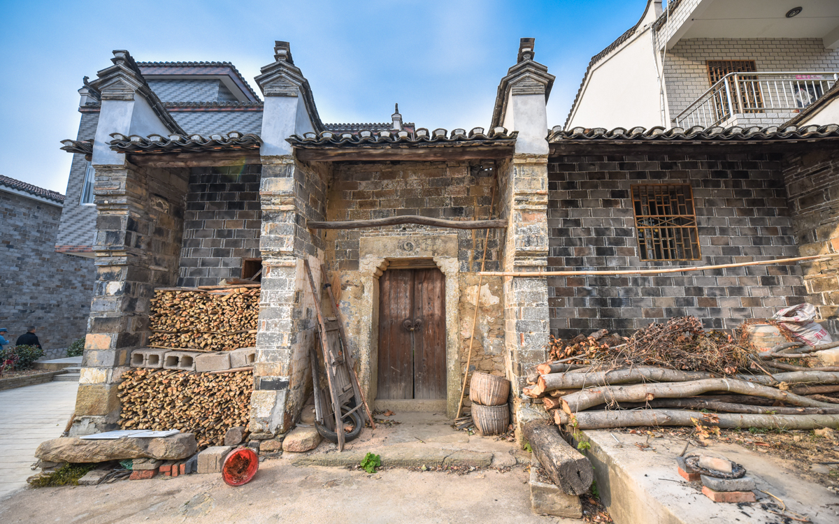 黄陂姚家山曾是武汉抗战第一村今为青山绿水红色旅游区