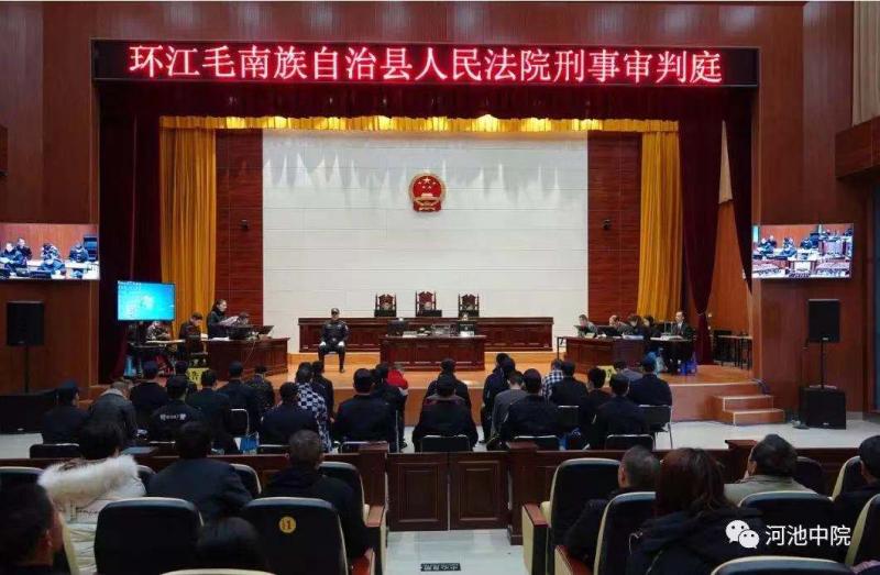 故意伤害 寻衅滋事 聚众斗殴环江 大安帮 15人领刑 覃治坚