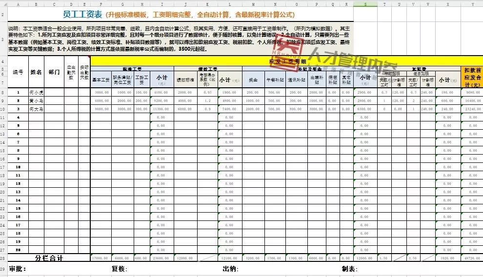 年终来临2000份hr常用表格模板大全免费领文档可修改