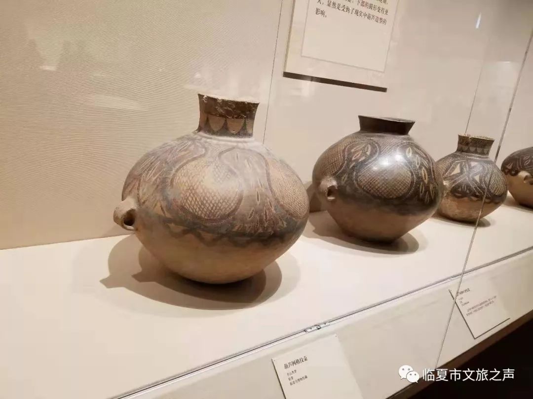 原创我在国博亮相了临夏市博物馆馆藏文物在国色初光甘肃彩陶艺术展