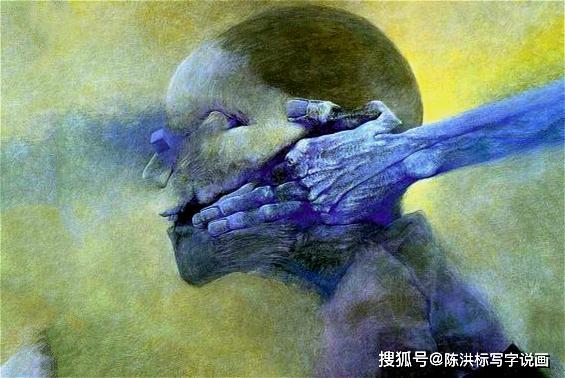 原创他出车祸后醒来画了一组鬼画却成名了网友被死神发现的画家