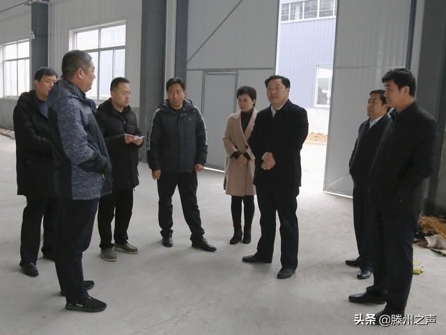 王怀文深入企业调研项目建设