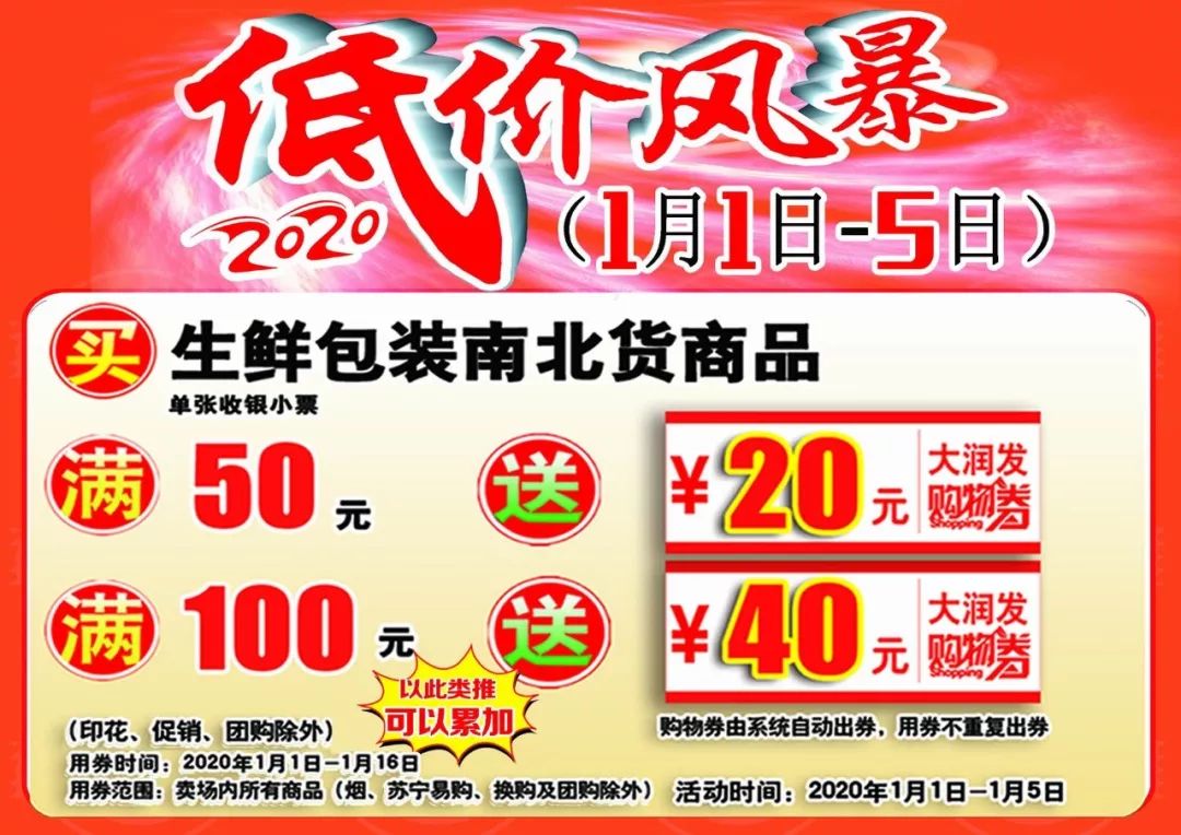 大润发潮州店-低价风暴,一年仅此一次,错过再等一年,即将震撼来袭!