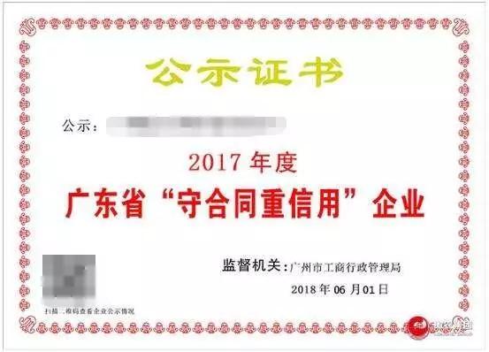 “守合同重信用”申报将启动，这项资质值得你申报