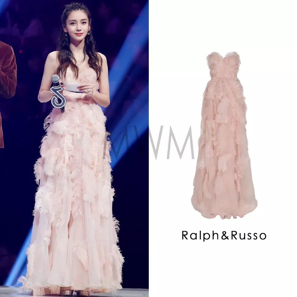 Angelababy高定礼服,迪丽热巴高定礼服 以前就经常有人说,如果angelababy不随便演戏,每天走走红毯穿穿高定