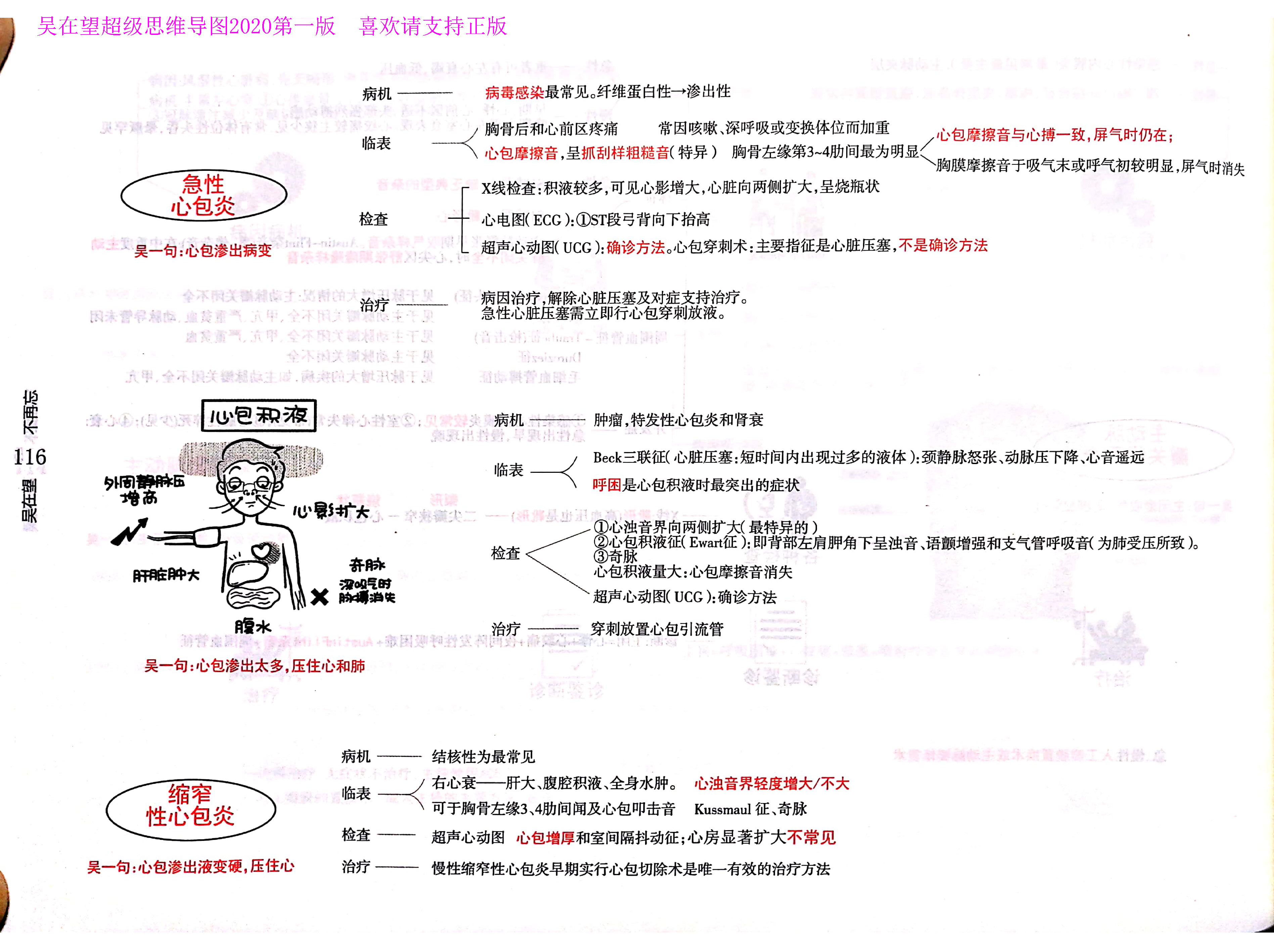 西综思维导图,西综考研神器,吴2内科--吴在望