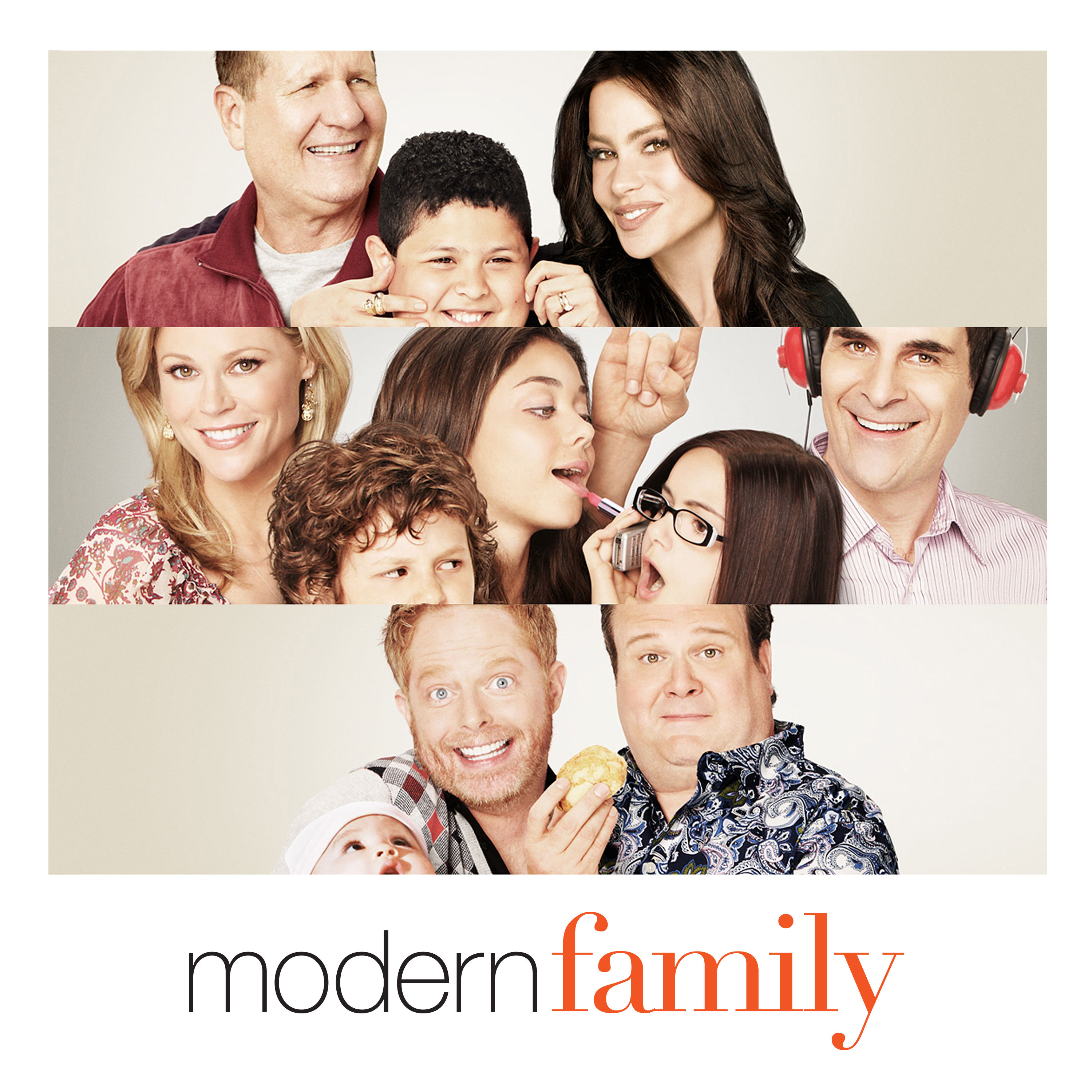 6,摩登家庭 modern family(适中)