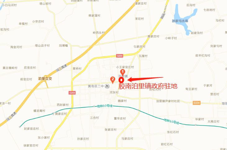 地址:胶南泊里镇政府驻地 公交:过隧道转乘305路到西海岸汽车总站,再