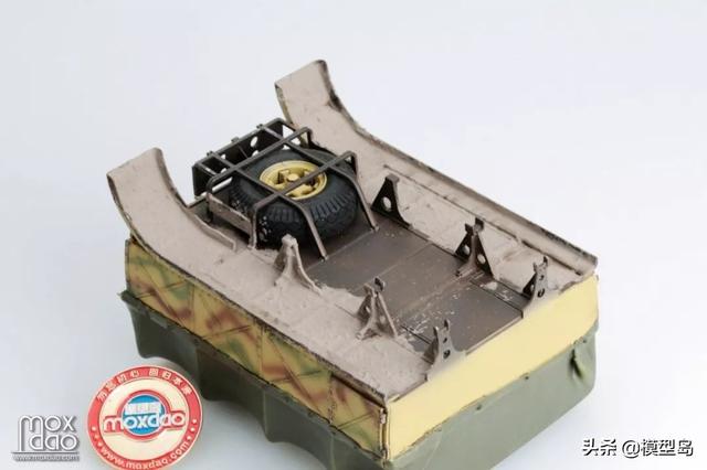 田宫famo 18t牵引车 自制车棚 | 模型作品