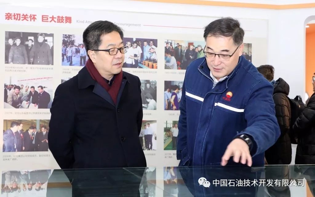 张晗亮一行到济柴动力工作调研