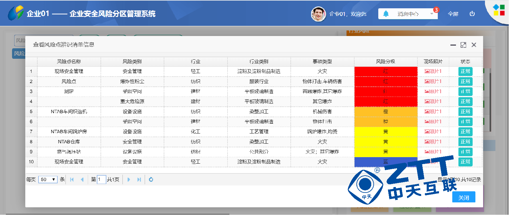 三,企业安全生产流程管理系统