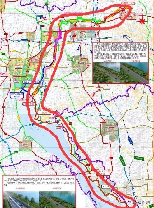 去泗水微山更方便济宁泗河道路环湖大道东线通车