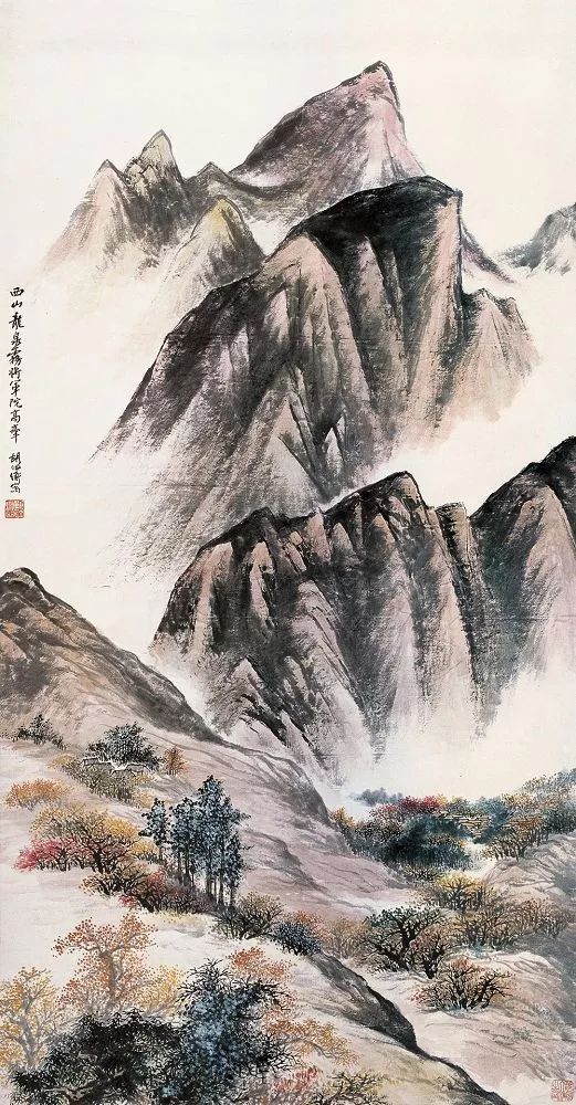 怎么简单的画山水画 388f8cf814574a57bc93a95efe859aa2.jpeg