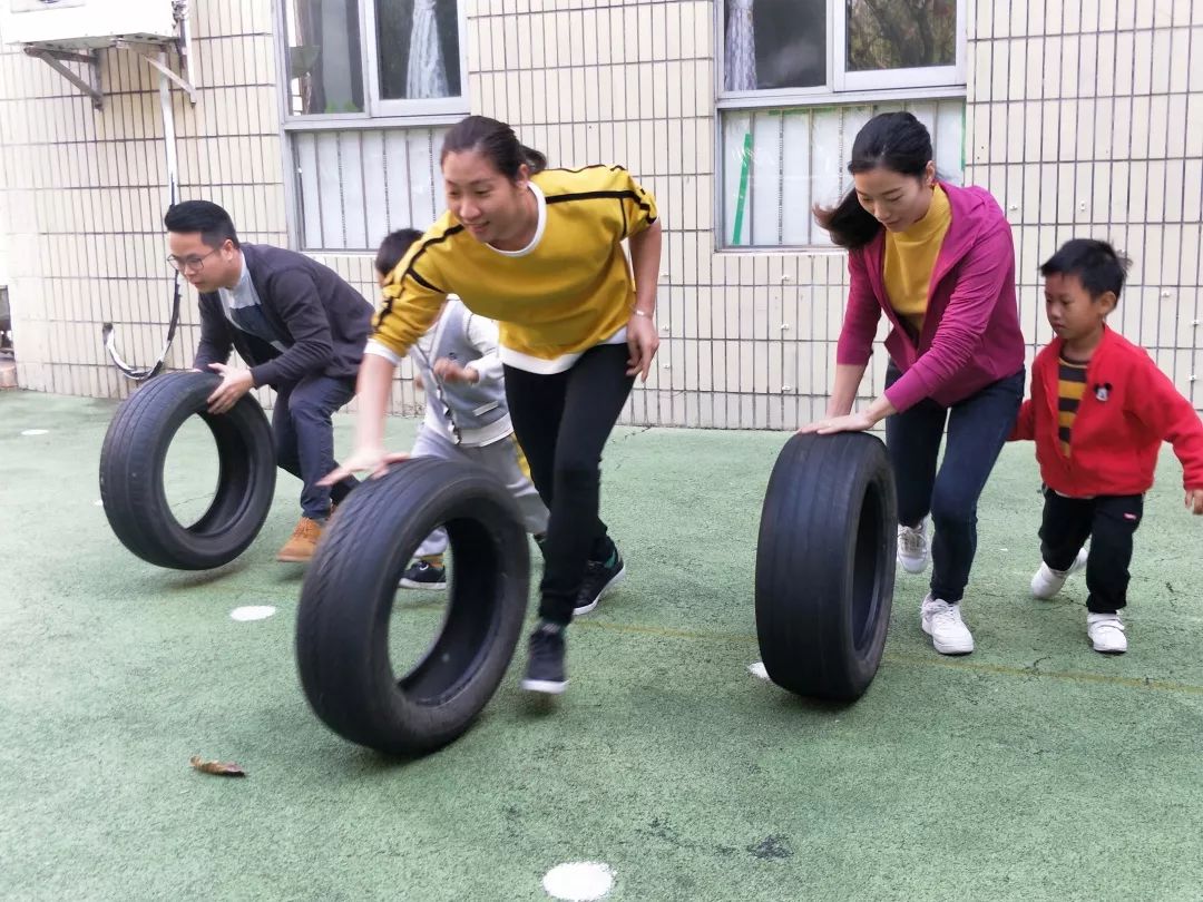 赛事报道第十二届亲子运动会亲子赛踩气球我是大力士比赛结果公示