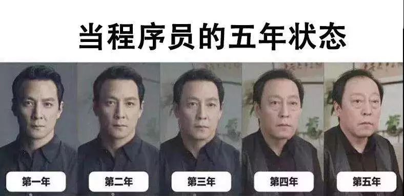 有一条默认的公式:程序员=挣钱多 脱发多.