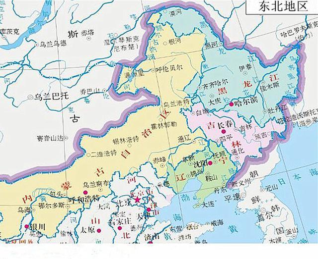 东北三省人口总量2019_东北三省地图