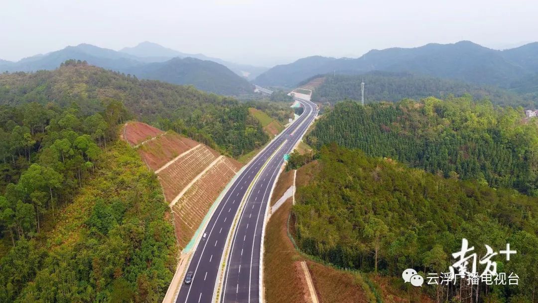 云浮新区『清云高速』将于元旦通车,清远往来云浮可省