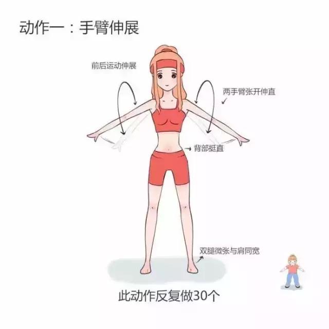 小目标」呢,a4腰,纤纤玉臂还是筷子腿呢,今天给大家介绍一组「拉伸