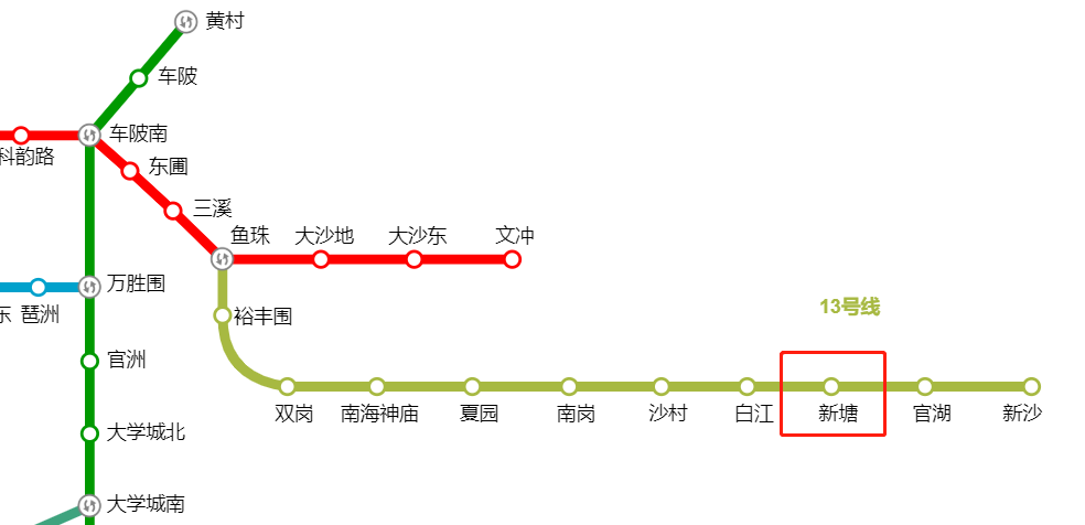 (来源:南方 ) 06 有什么接驳站点?