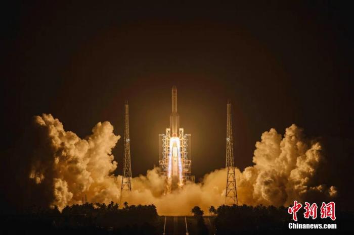 中国航天科工天地协力保障长征五号火箭飞天