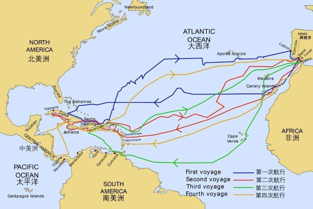 哥伦布并不是第一个到达北美的欧洲人，为什么说他发现了新大陆？