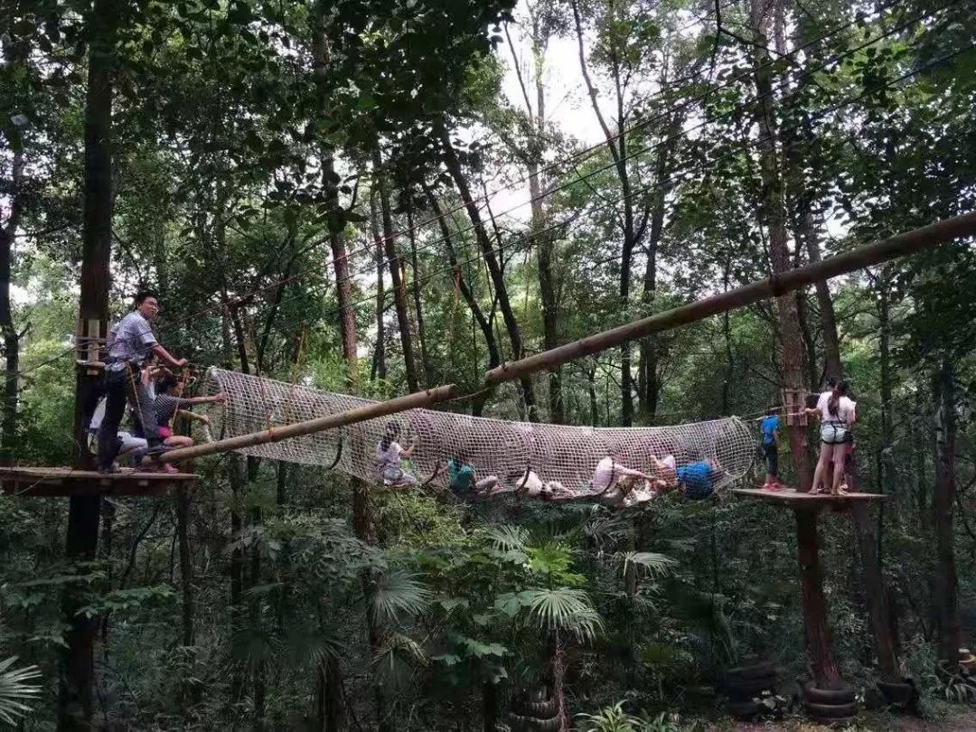 琅琊山"飞越丛林"探险乐园项目是集运动,娱乐,冒险,刺激和挑战于一体