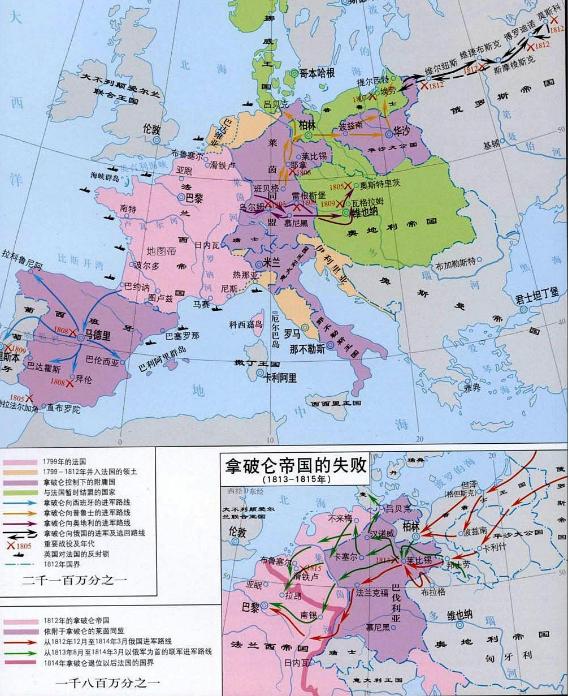 拿破仑时期人口_拿破仑时期法国版图(2)