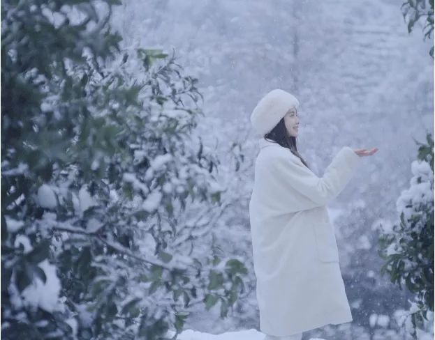 中国北方下大雪你的雪景人像可以安排上了