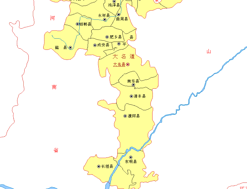 原创河北省的区划调整,大名专区总计10个县,为何会被撤销?