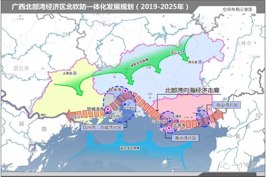 4,北海:北部湾城市群中心城市 无北海,不广西.