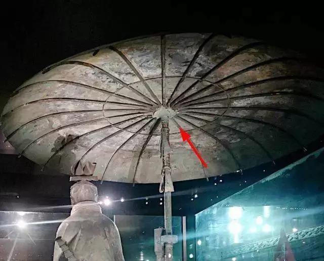 铜车马|你知道秦始皇铜车马上那把伞，有多逆天吗？