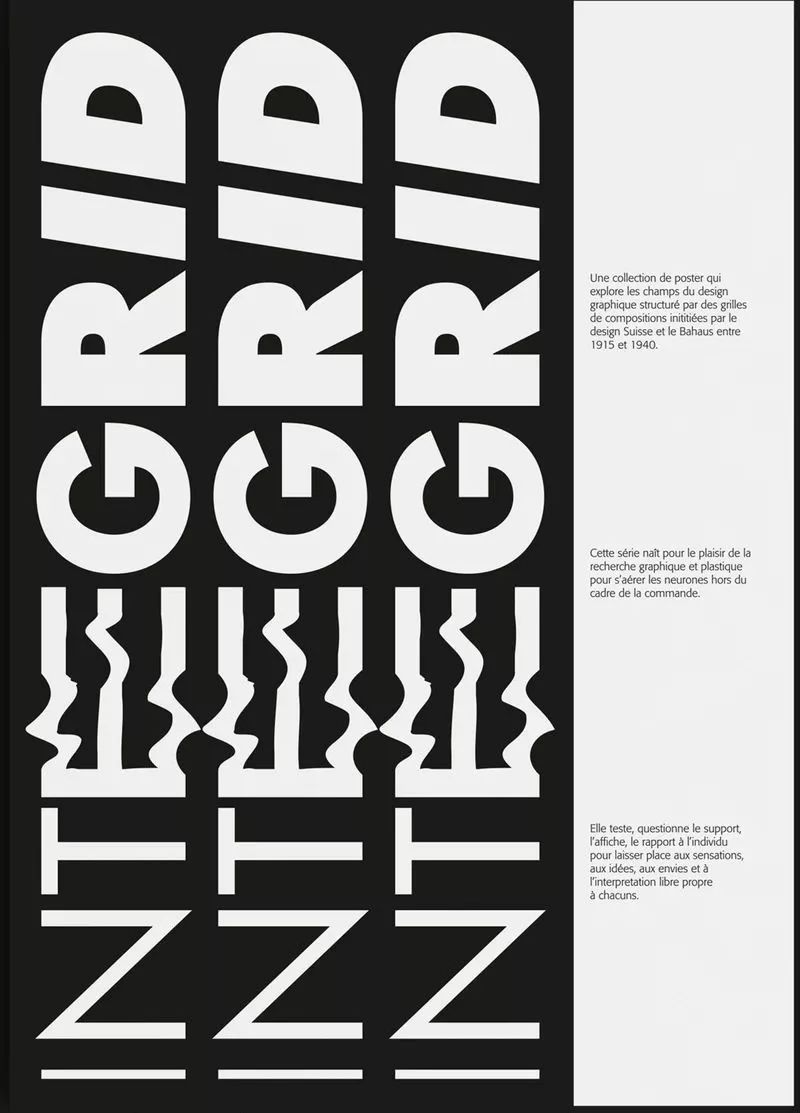 【海报设计】设计感十足的字母创意排版设计