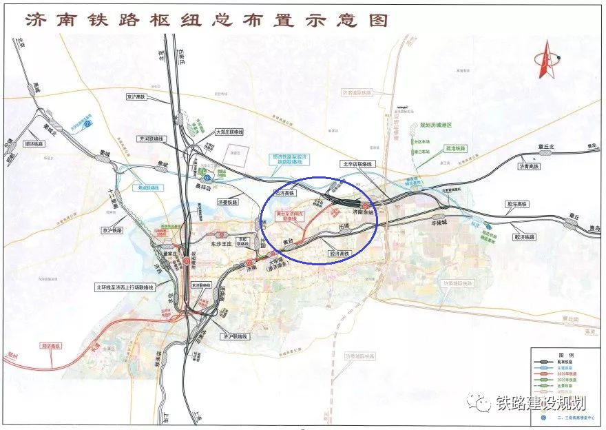 黄台联络线线路平面图▼