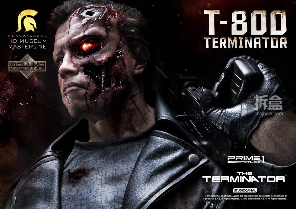 prime 1 studio《终结者1/terminator t800 1:2雕像