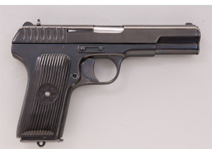 二战兵器全集现代苏军自动手枪的起源苏联托卡列夫tt33手枪