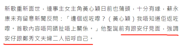 鄭秀文發「獨處」言論，婚姻狀況引擔心，蘇永康曝她與許志安現狀 娛樂 第9張