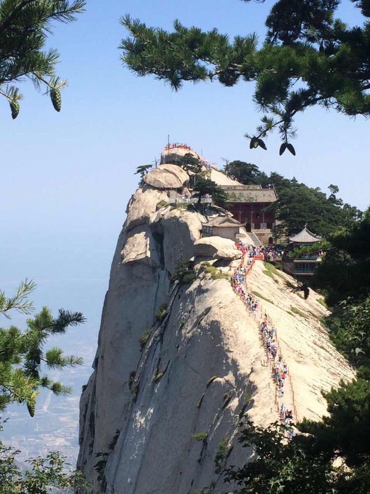 西岳华山奇险天下第一山