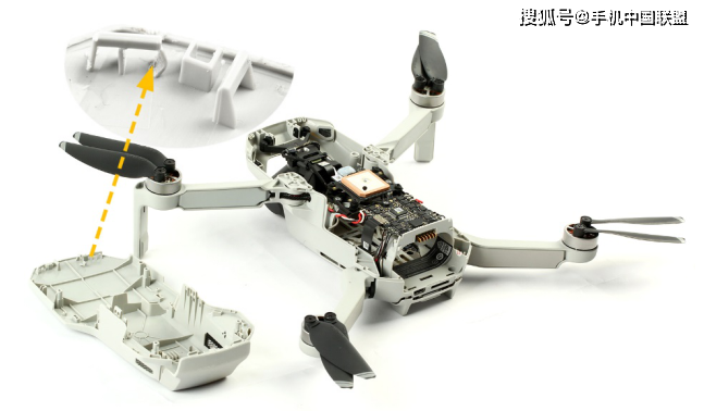 大疆Mavic Mini拆解：把無人機的「均衡」做到了新高度 科技 第4張