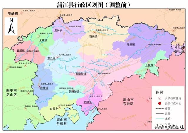 街道设置正式批复已经省,市政府《蒲江县鹤山街道等8个乡镇(街道)行政