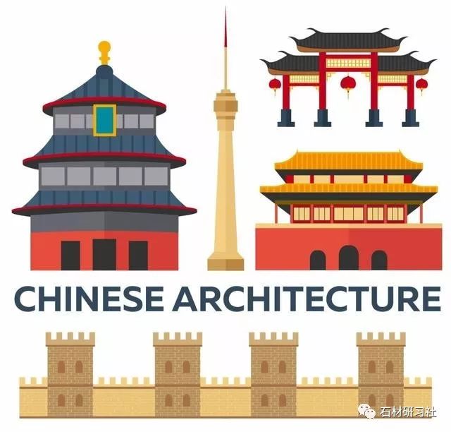 建筑中国建筑扁平化设计收集
