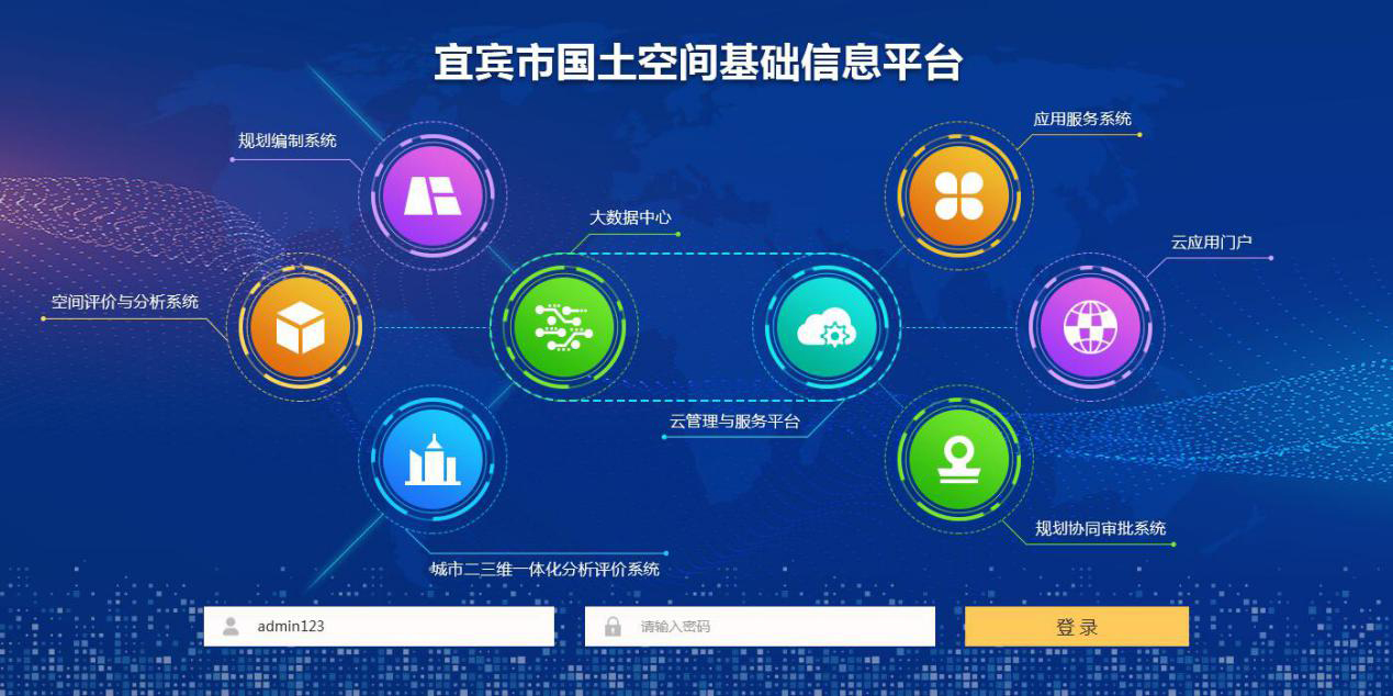 市国土空间基础信息平台紧密结合"互联网 政务","放管服"等信息化改革