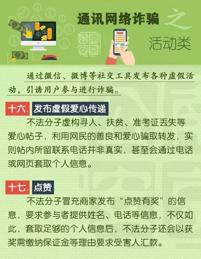 【资讯】超全通讯网络诈骗常见案例！一定要看！