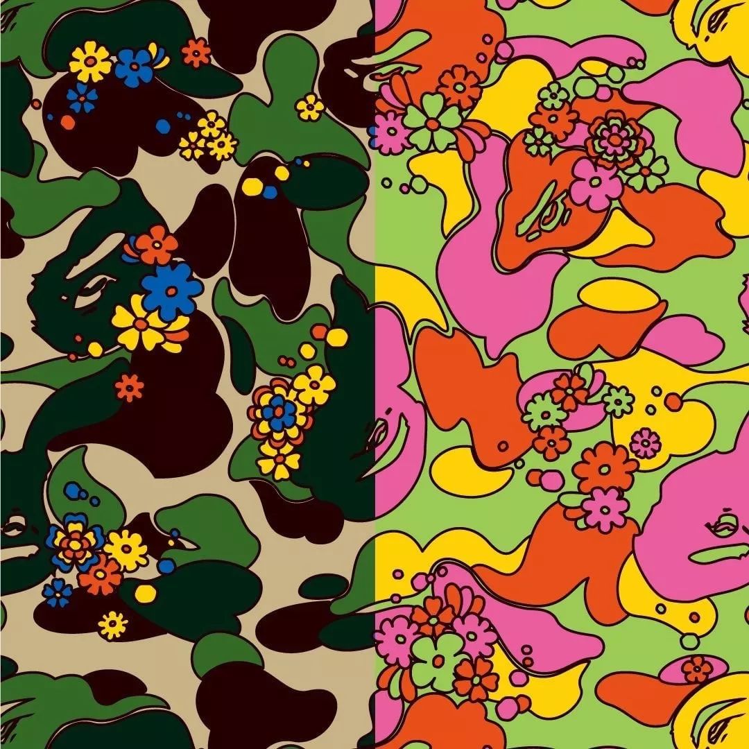 bape 推出全新迷彩设计