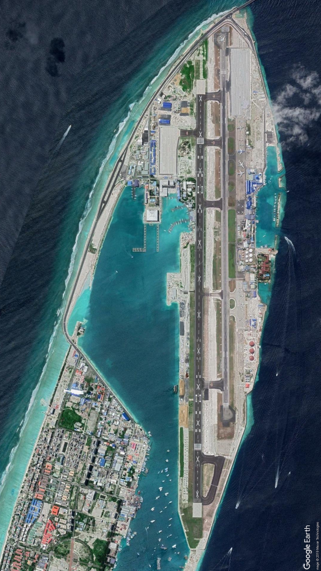 全球10大海上机场马尔代夫机场最漂亮大连金州湾机场最期待