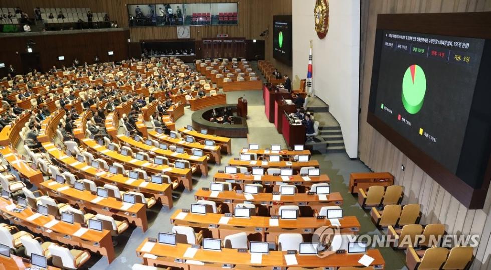 韩国国会通过设立公职人员反腐机构法案,调查对象包括总统