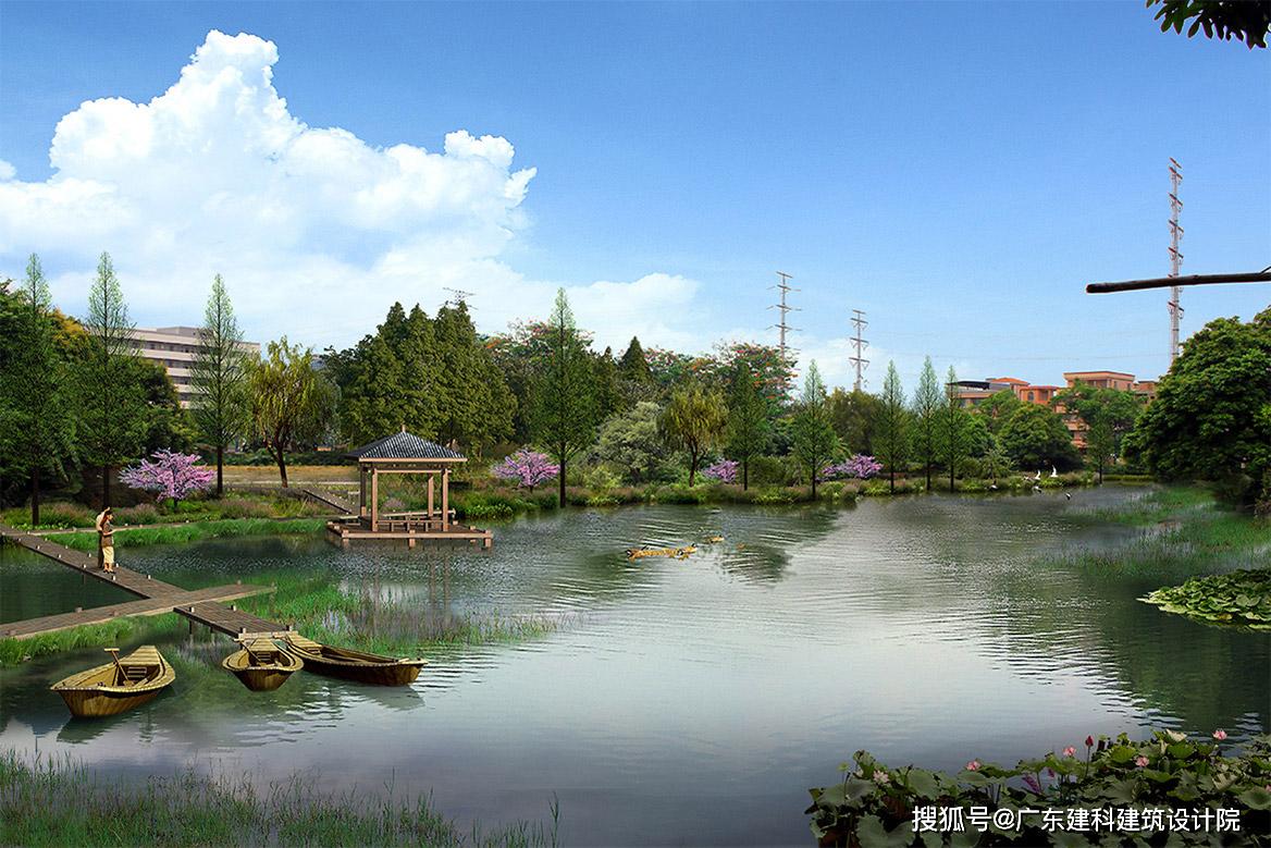 博鱼app官网城镇滨水绿地园林景观安排的观念归纳