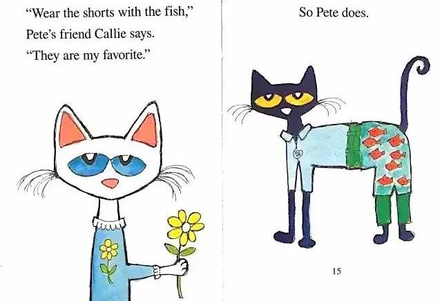 绘本分享《pete the cat: too cool for school》