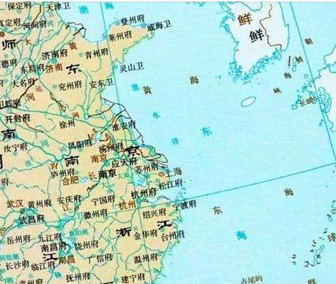 (大明沿海地图)