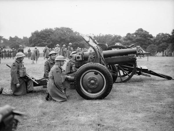 5英寸榴弹炮,从一战服役到二战,英军重要