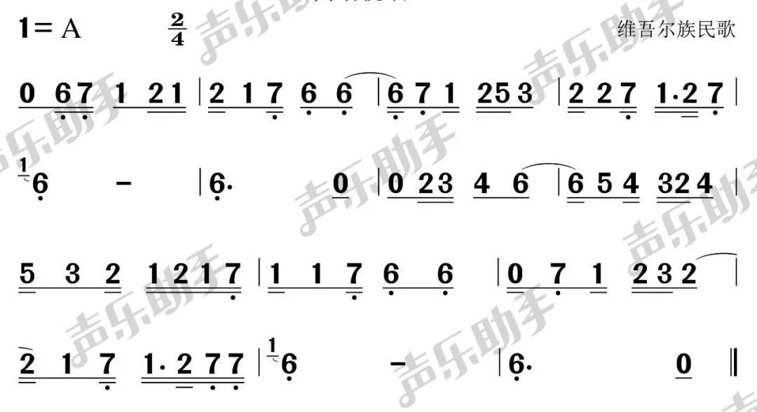 简谱发声_发声练习音阶简谱(3)